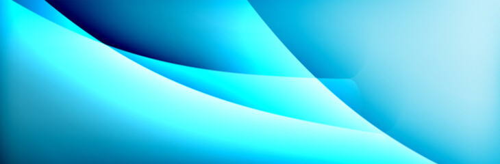 Fluid gradient neon color waves, vector abstract background