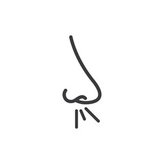 Nose icon
