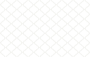 Vector geometric baroque fabric seamless texture. Line texture. Isolated on white background.
