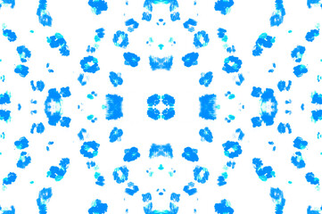 Watercolor Leopard Pattern. 