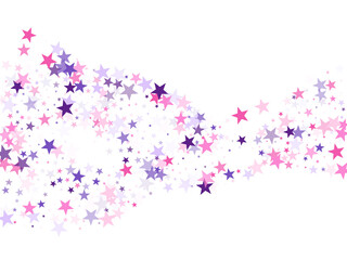 Magic sparkles decorative print.