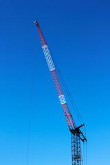 クレーンと青空