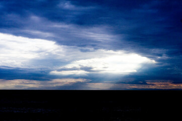 Fototapeta premium 夕暮れの空