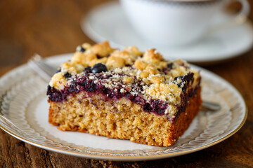 blueberry cake