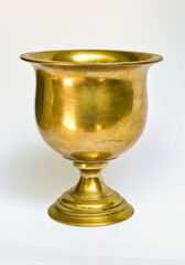 antique brass grail