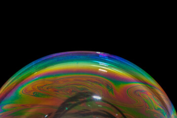 Colourful bubble