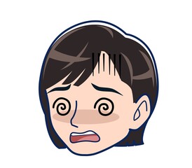 Beautiful woman in a green cardigan