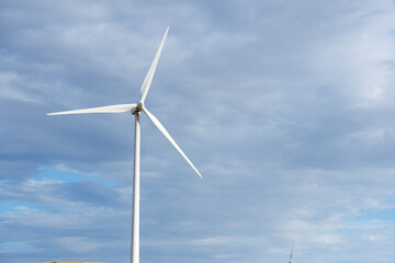 Obraz premium Sustainable wind energy concept