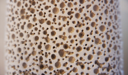 concrete surface with crater, クレーターのあるコンクリート表面