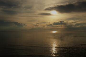 sunrise or sunset
