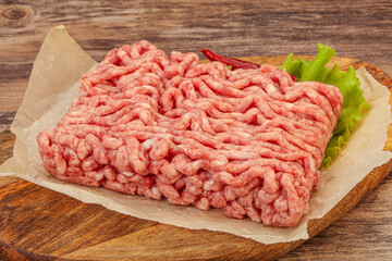 Minced meat - pork and beef