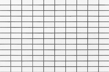 White stone brick wall seamless background and pattern texture