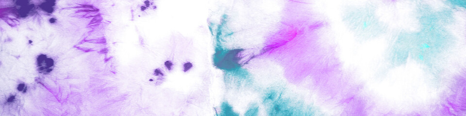 Light Tie-Dying. Blue Watercolor Sparkling. Multi