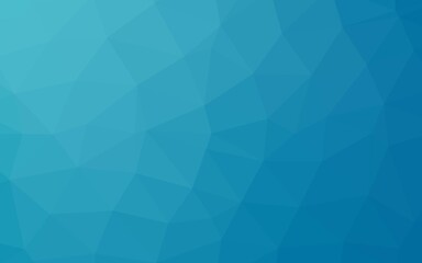Light BLUE vector abstract polygonal layout.
