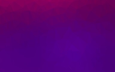 Fototapeta premium Light Purple vector polygonal template.