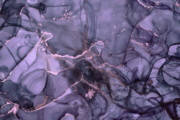 Fluid Art . Abstract colorful background, wallpaper. Mixing acrylic paints. Modern art. Marble texture. Alcohol ink colors  translucent