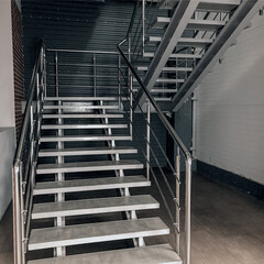staircase in the building