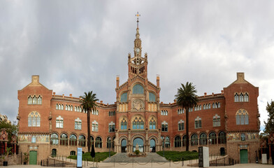Hospital Sant Pau, facade
