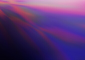 Dark Purple vector blurred bright pattern.