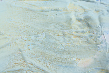 chic, luxurious Colorful background with divorces and gold. marble imitation, acrylic paint, handmade. Silver, bronze, gold, gilding