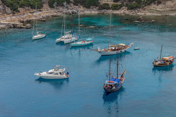 Urlaubsfeeling auf der griechischen Sonneninsel im oestlichen Mittelmeer - Rhodos / Griechenland