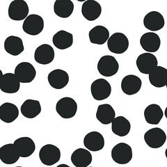 Seamless vector polka dots pattern. 10 eps background for design, fabric, textile, cover, wrapping.