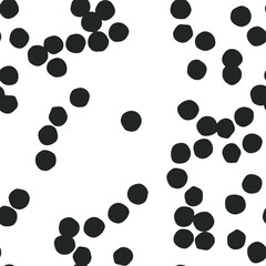 Seamless vector polka dots pattern. 10 eps background for design, fabric, textile, cover, wrapping.