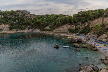 Urlaubsfeeling auf der griechischen Sonneninsel im oestlichen Mittelmeer - Rhodos / Griechenland