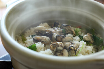 牡蠣ご飯