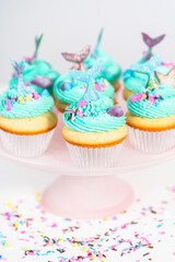 Mermaid cupcakes