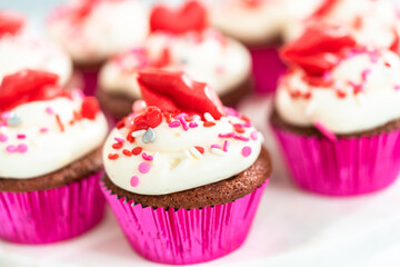 Red velvet cupcakes