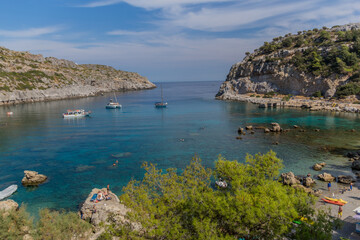 Urlaubsfeeling auf der griechischen Sonneninsel im oestlichen Mittelmeer - Rhodos / Griechenland