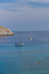 Urlaubsfeeling auf der griechischen Sonneninsel im oestlichen Mittelmeer - Rhodos / Griechenland