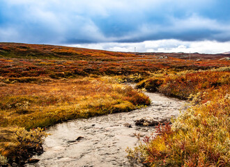 autumn in the mountains