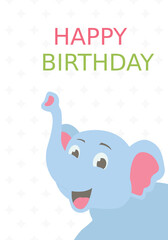 Obraz premiumA beautifully designed card with written birthday text and colorful hats depicting birthday greeting , happy birthday 