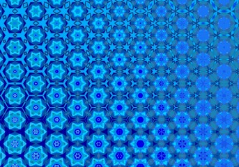 Blue abstract geometric winter christmas background illustration