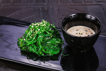 Japanese cuisine - Chukka salad with sauce