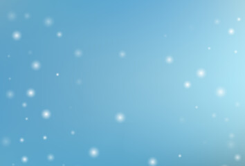 Winter snow background. Falling snowflake.