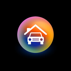 Car Garage - App Button