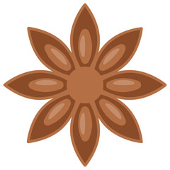 
A star shaped spice used in meal preparation to add aroma and flavour
