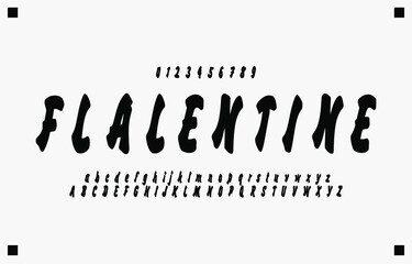 Alphabet letters font and number. Classic Lettering Monochrome Design. Typography fonts regular uppercase and lowercase. Vector illustration eps10