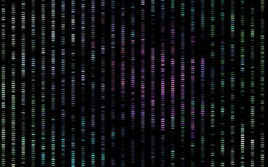 Dark Multicolor, Rainbow vector layout with flat lines.