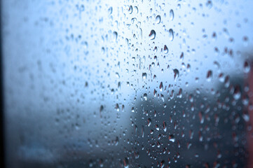 rain drops on window