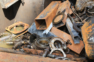 Old Machine parts  Engineering Metal Tools.
