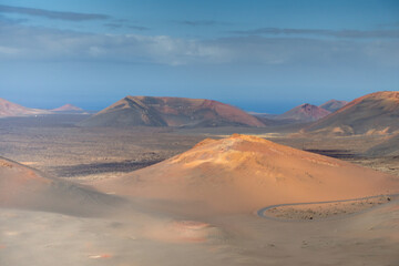 Fototapeta na wymiar Timanfaya National Park, Lanzarote, HDR Image