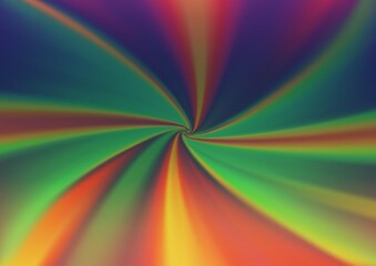 Obraz premium Dark Multicolor, Rainbow vector blurred bright template.