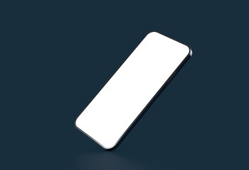 a digital smartphone device mobile phone 3d isolated