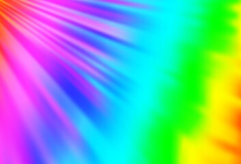 Light Multicolor, Rainbow vector background with straight lines.