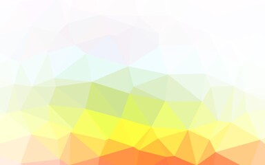Light Multicolor, Rainbow vector polygonal template.