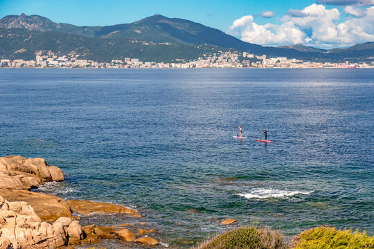 Stand-up, baie d'Ajaccio